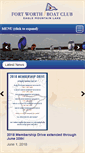 Mobile Screenshot of fortworthboatclub.com